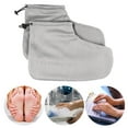 thumbnail image 3 of Guantes de cera Zulema para manos y pies infrarrojo Hidratante Pies Gris Manoplas de cera de parafina, 3 of 8
