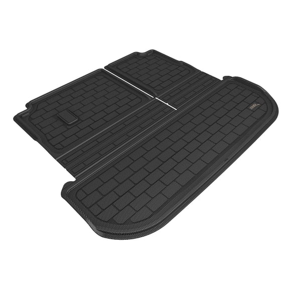 3D Maxpider 2022-2025 Fits Infiniti Qx60 Kagu Carbon Fiber Embossed Pattern Cargo Liner Black M1IN0321309