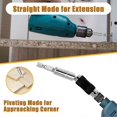 thumbnail image 5 of 6Pcs Drill Bit Extension Magnetic Swiveling Bit Tip Holder Bar Set 1/4inch Magnetic Rotary Drill Holder,for Tight Spaces, 5 of 5