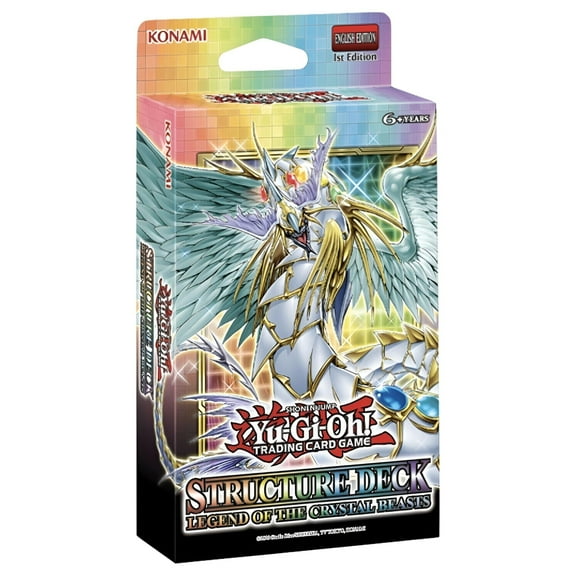 Yu-Gi-Oh! Trading Card Game: Legends of the Crystal Beasts Structure Deck [Card Game, 2 Players]