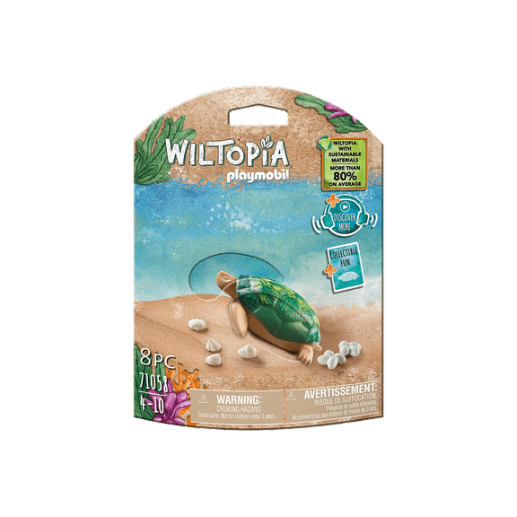 Playmobil : Wiltopia / Giant turtle 71058