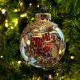 thumbnail image 3 of Christmas Tree Ornament Musical Note Acrylic Decoration With Satin Hanging Ribbon 1 pc, 3 of 6