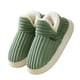 thumbnail image 1 of Minnieouse Pantuflas cómodas y elegantes antideslizantes de Pluffi para hombres y mujeres Pantuflas cómodas de Pluffi Acogedoras Calzado verde 5.5/6.5 Reino Unido, 1 of 6