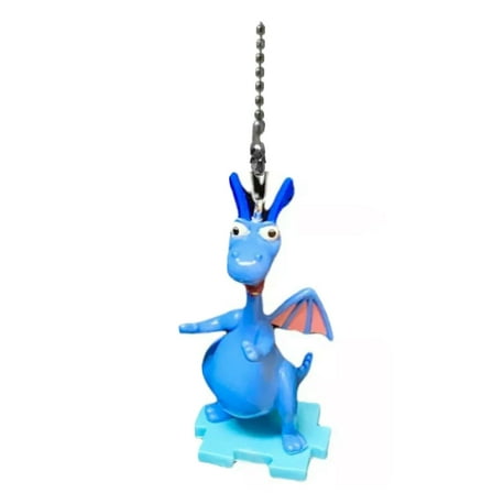 Doc McStuffins Stuffy Dragon PVC Fan Lamp Light Pull Chain Figure Figurine New
