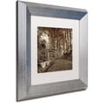 thumbnail image 2 of Trademark Fine Art "Fiesole Giardini II" Canvas Art by Alan Blaustein, White Matte, Silver Frame, 2 of 4