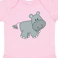 thumbnail image 4 of Inktastic Cute Smiling Baby Hippo Boys or Girls Baby Bodysuit, 4 of 5