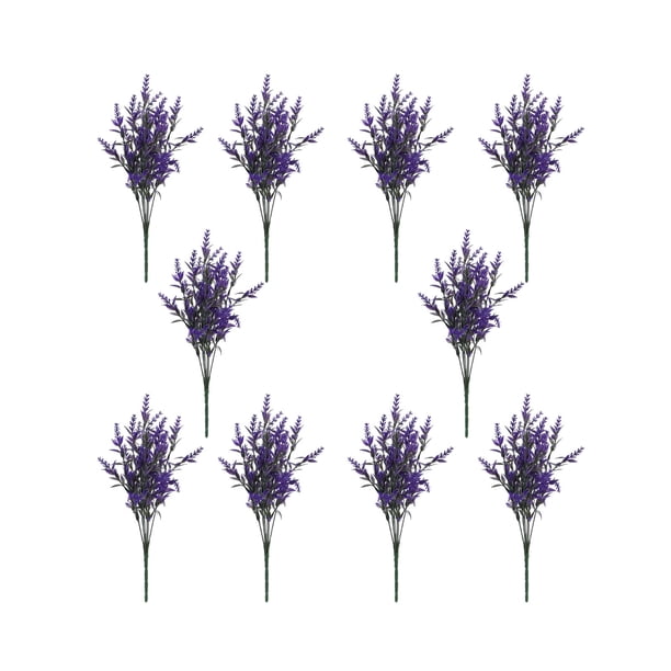 10 piezas de follaje artificial colgante de plástico para interiores y exteriores, ideal para decoración de porches, jardines, bodas y casas de campo. Flores artificiales de 35 cm para cocina,