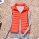 thumbnail image 4 of Chaqueta de plumón ligera de otoño e invierno, camiseta para mujer, versión coreana delgada de la sección corta, camiseta holgada de talla grande, 4 of 5