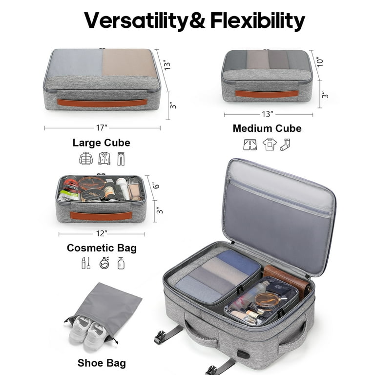 bagsure travel backpack 42l Bagsure Travel Backpack Expandable 42L Waterproof Anti-Theft Carry On