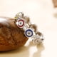 thumbnail image 4 of Anillo onlyliua Fin de Temporada para Mujer Plata 925 Azul Ojos Malvados Talla 6 a 10, 4 of 7