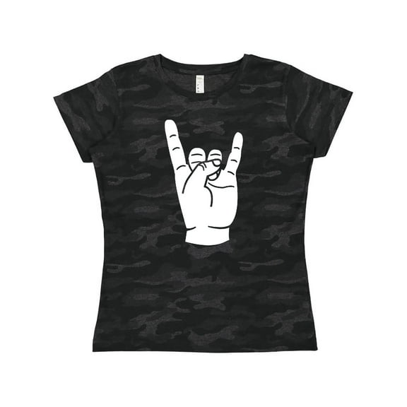 Inktastic Rocker Horns Women's T-Shirt