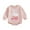czb# Pink205, variant on CUZIBR Kids Fall Outfits One First Birthday Romper Long Sleeve Bodysuit Cute Embroidery Jumpsuit Soft Cozy Christmas Suit Fall Winter Clothing For Girls,Pink,6-12 Months