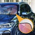thumbnail image 3 of Universal Fit Accordion Auto Sunshade Windshield Sunshade 55'' x 27.6'' Tropical Environment, 3 of 8