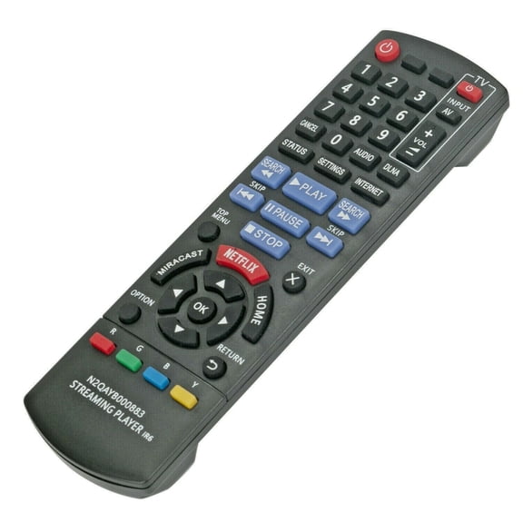 Remote Control N2QAYB000883 Replaced for Panasonic Streaming DMP-MS10 DMPMS10