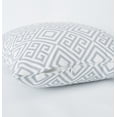 thumbnail image 4 of Ada Home Decor Gray Geometric Contemporary Pillow, 4 of 6