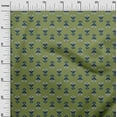 thumbnail image 2 of oneOone Viscose Chiffon Fabric Leaves & Floral Block Print Fabric BTY 42 Inch Wide, 2 of 5