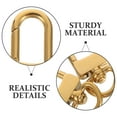 thumbnail image 3 of ADDHAT 2Ud Clips Giratorios De Acero Inoxidable Dorados Para Llaveros Resistentes Y Uso Doméstico, 3 of 7