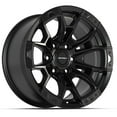thumbnail image 3 of DEFIANT Wheels DF04 17 Inch Rims and Tires Fit 6x135 17x9 Satin Black - TerraMax RT 33x12.50/17 (Set of 4), 3 of 5