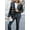 Black, variant on Women's Lightweight Winter Warm Puffer Bubble Coat Quilted Padded Hooded with Faux Fur Collar Outerwear
