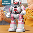 thumbnail image 5 of RC Robot Toys for Kids with Gesture Sensing Programmable & Intelligent Voice for Age 3+ Gifts(Red), 5 of 11