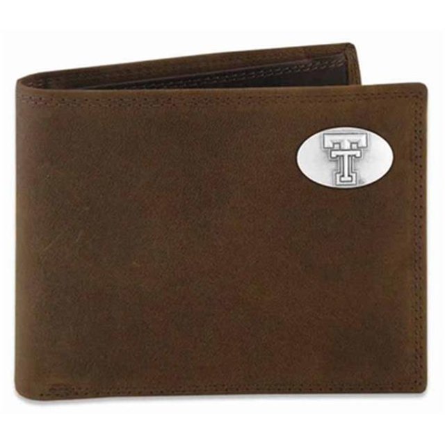 Texas Tech Passcase Crazyhorse Leather Wallet
