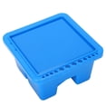 thumbnail image 3 of Fugacal Artist Brush Basin Multifunction Small Painting Tub Pot With Holder, 3 of 8