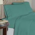 thumbnail image 2 of Pointehaven Superior Weight 175 GSM 100% Cotton Moss Solid Flannel Deep Pocket 4 pc Sheet Set, King, 2 of 7