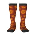 thumbnail image 2 of Lsque Turtle Shell Printed Crew Socks Men's Women's LightWeight Thin Casual Calf Socks ,Knee High Socks,Cotton Socks, 2 of 9