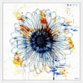 thumbnail image 2 of "Stencil Flower" Framed Painting Print, 2 of 6