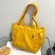 thumbnail image 1 of Bolsa Bolso De Hombro Bolso de hombro simple casual de mujer de nylon de gran capacidad para el trabajo (Amarillo), 1 of 8