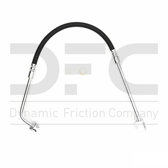 Front Dynamic Friction Company Brake Line Hose 350-54270 For 1983-1985 Ford Ranger