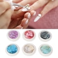 thumbnail image 4 of Nail Art Decorations, DIY 6 Boxes Nail Shell Slices Sealed  For Nail Salon For Home, 4 of 8
