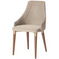 thumbnail image 1 of Manhattan Comfort Utopie 2.0 Chaise d'Appoint en Beige Foncé, 1 of 6