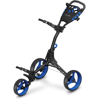 Rovic, 3-Wheel Golf Push Cart, RV2L, Folding Collapsible Trolley