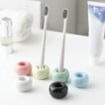 thumbnail image 3 of Coofit Mini Toothbrush Holder Ceramic: Cute Toothbrush Stand Pen Holder Pencil Stand, 3 of 10