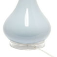 thumbnail image 7 of Home Decorative Ceramic Tear Drop Shaped Table Lamp - Light Blue, 7 of 7