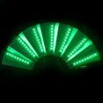 thumbnail image 1 of HSHDLDF Led Rave Fan | Large Folding Fan Nylon Cloth Handheld Folding Fan,Stage Performance Show Light Up Fan Birthday Gift Wedding Night Bar Club Fluorescent Props, 1 of 7