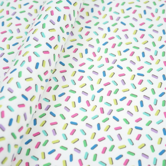 Make Market Sprinkles Puff Heat Transfer Vinyl - 12" x 24" Sheets with Raised Finish for Iron-On Apparel & Accessories, Compatible with Most Cutting Machines, Lead & Phthalate Free, 12 Pack