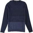 thumbnail image 1 of Alfani Tricot Colorblock pour Hommes, Bleu, TTG, 1 of 1