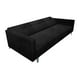 thumbnail image 5 of Sofa Cama Reclinable El Bazar Store Paris Terciopelo Negro Futón 3 posiciones Brazos movibles Sala, 5 of 8