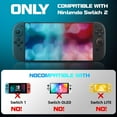 thumbnail image 2 of Charging Dock for Switch 2 for Joy-Con, Diyife Efficient Charger Docking Station for NS2 Joy-Con, 7 RGB Lighting Modes, LED Charging Indicators, Holds 9 Game Cards, 4 Controllers, 1 Dock, 2 of 8