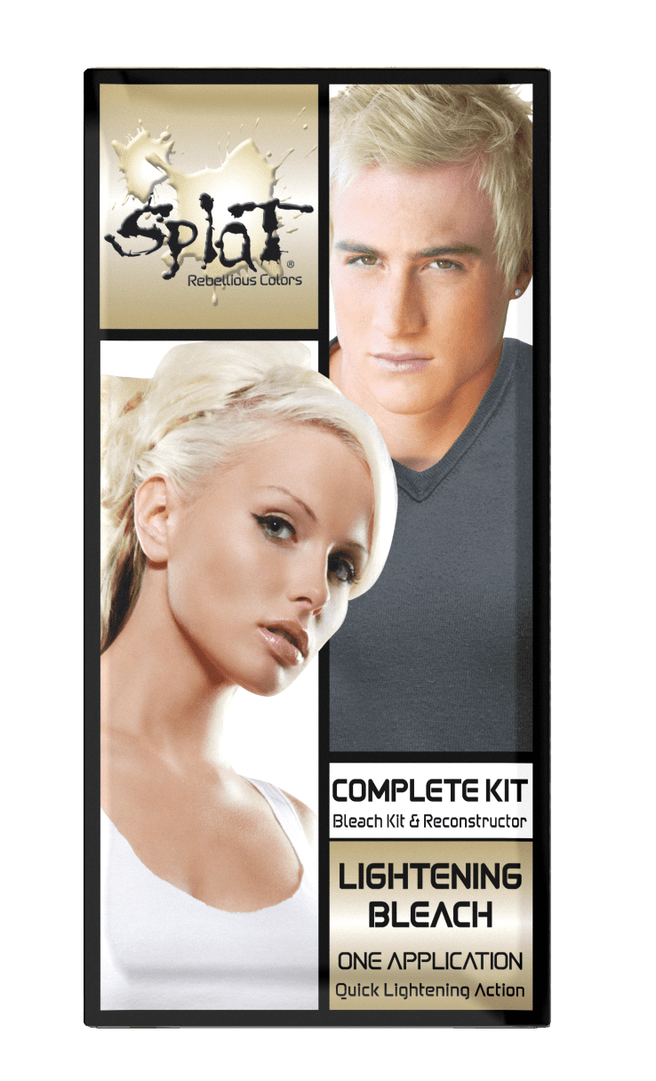 Splat Lightening Bleach Hair Color Kit Lightening Hair Dye Walmart Com Walmart Com