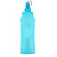 thumbnail image 1 of BONLEX Compact Foldable SOFTFLASK Water Bottle - 500ml, Blue, Lightweight & Portable for Outdoor Activities, 1 of 6