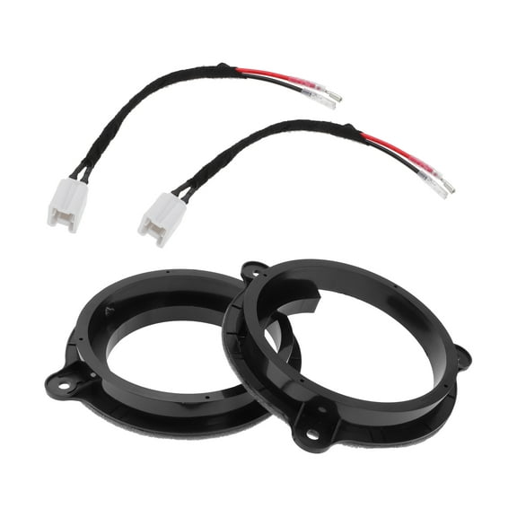 Unique Bargains Speaker Spacer Ring Tweeter Speaker Spacer Adaptor for Nissan for 6.5" 2Set