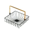 thumbnail image 6 of CQCYD under $5 Wire Basket Wire Storage Baskets Wire Baskets Organizing with Handles Wire Basket Pantry Organization and Storage Metal Wire Food Storage Basket for Kitchen, Cabinets, 6 of 9