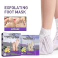 thumbnail image 1 of Ginger Foot Mask For Chapped Feet Skin, Exfoliating, Exfoliating, Moisturizing, Rejuvenating And C, 1 of 5