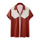 thumbnail image 2 of pstuiky camisetas para hombre, Camisa estilo blusa informal de manga corta con botones y cuello vuelto para hombre camisas casuales para hombre xl, 2 of 5