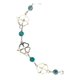 thumbnail image 2 of JOYARIS Pulsera Ajustable Nudo De Bruja Triqueta Ojo Turco Plata 925 Talla 19 cm PT-0000760, 2 of 2