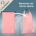 thumbnail image 5 of Compression Packing Cubes - Travel Organizers (Dusty Rose) by TRIPPED Travel Gear, 5 of 7