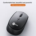 thumbnail image 2 of TFixol WS202 Compact Wireless Mouse for Laptop & Desktop, Ergonomic Design, 2.4G USB Receiver, 4 Buttons, 800-1200 DPI, White/Black/Grey Options, 2 of 6